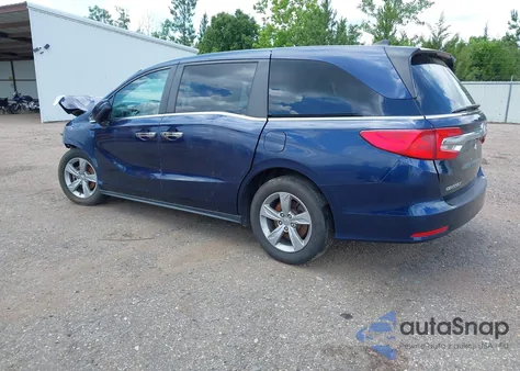 2018 Honda Odyssey Ex z USA, uszkodzony, nr VIN 5FNRL6H58JB033008